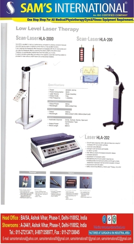 Laser therapy equipment