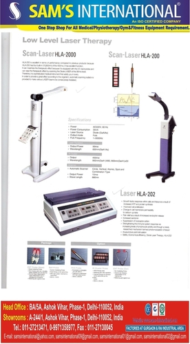 Laser therapy equipment