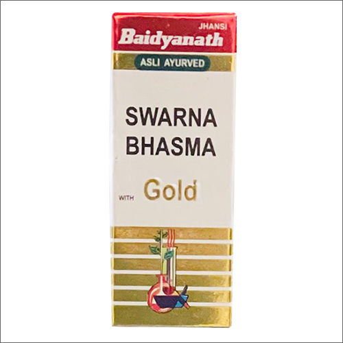 Swarna Bhasma With Gold Age Group: For Adults