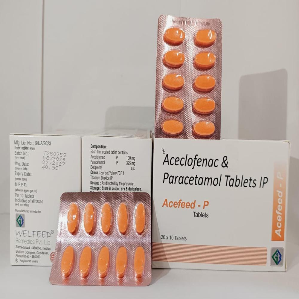 Acefeed - P Tab - Drug Type: General Medicines