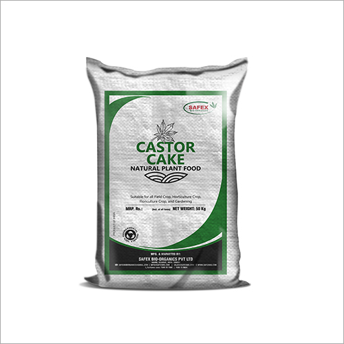 Castor Cake Natural Plant Food Manure Application: Organic Fertilizer