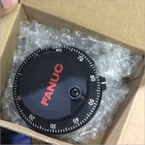 Black Fanuc Mpg Hand Wheel