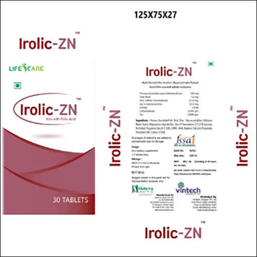 Irolic-Zn Tablets