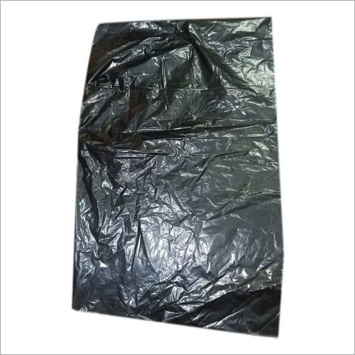 Single String Black Plastic Garbage Bag