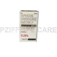 Liquid Bupivacaine Hcl Injection Anawin 0.25%