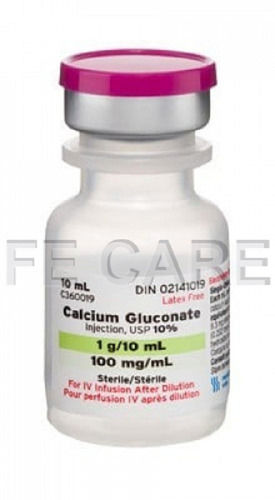 Calcium Gluconate Injection Veterinary Drugs - Physical Form: Liquid