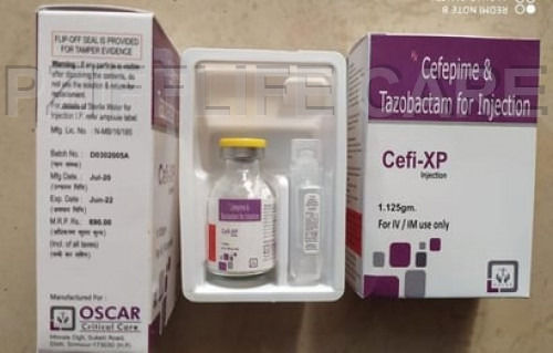 Liquid Cefepime And Tazobactam Injection CEFI XP 1.125GM