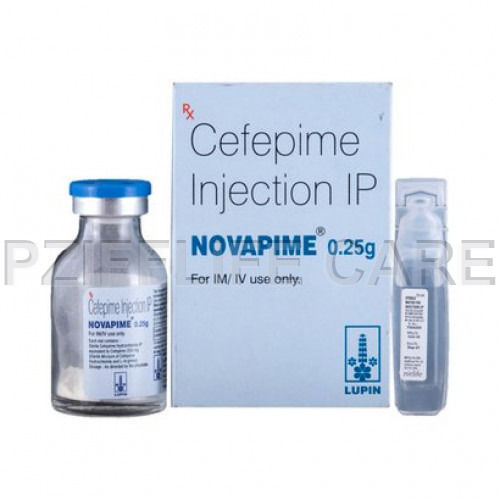 Liquid Cefepime For Injection NOVAPIME 0.25GM