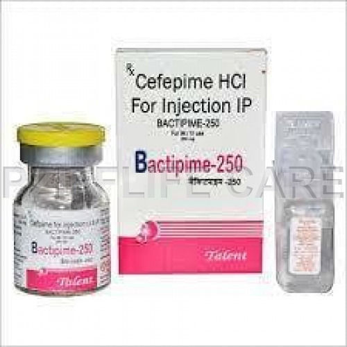 Liquid Cefepime Hcl Injection BACTIPIME 250MG