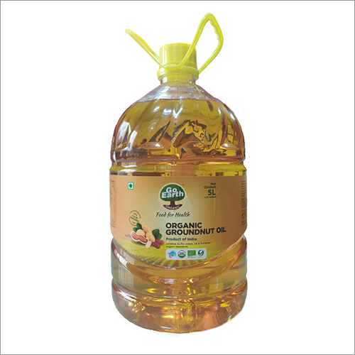 Organic Groundnut Oil (Cold Pressed)