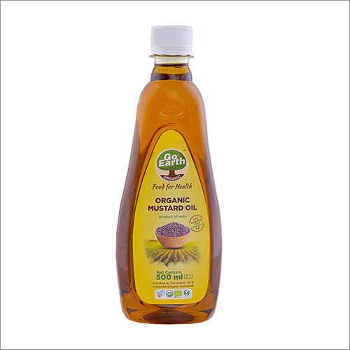 Organic Black Mustard Oil (Cold Pressed)