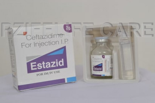 Ceftazidime Injection Veterinary Drugs ESTAZID 2GM