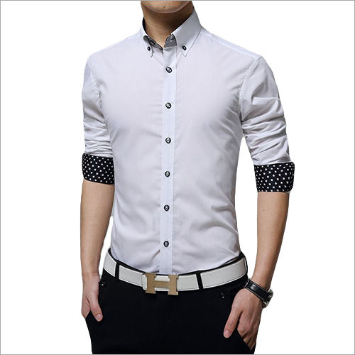 LongSleeve Cotton Men Formal Shirt