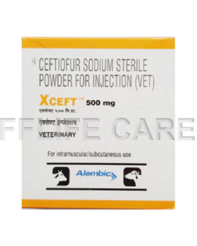  सेफ्टीओफुर सोडियम स्टेराइल पाउडर XCEFT 500MG