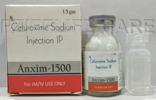 Liquid Ceftizoxime Sodium For Injection Anxim 1.5mg