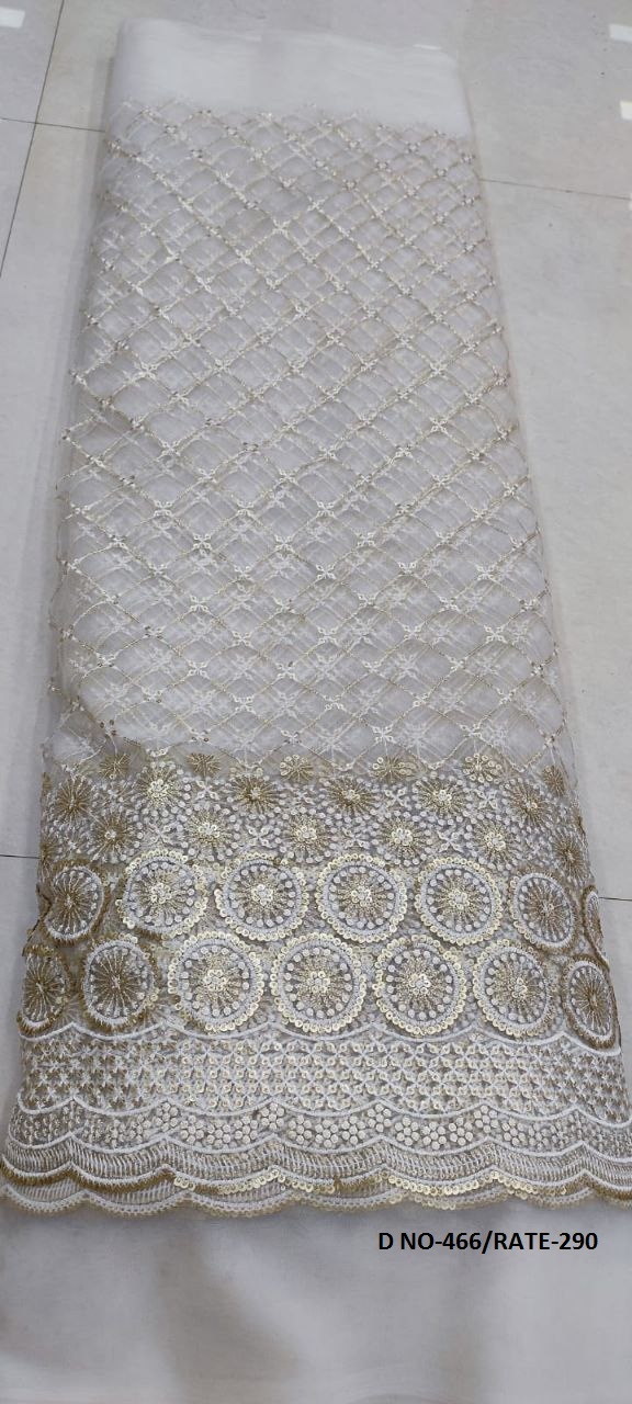 Embroidery Sequince Net Fabric