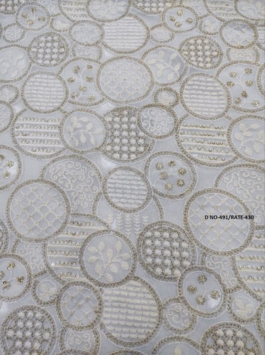 sequin Georgette Fabric