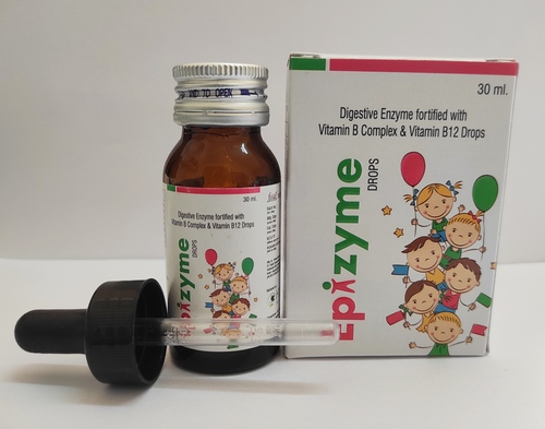 Fungal Diastase Pepsin with Vitamin Drops