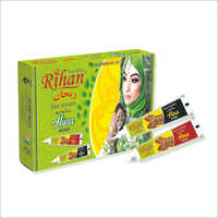 Rihan Arabic Fast Henna Tube - 100% Pure Henna Paste, Safe For Hands & Feet, Easy Application For Intricate Mehndi Designs
