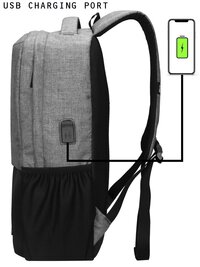 Cosmus Vogue Casual Laptop Backpack 26 Litre Grey