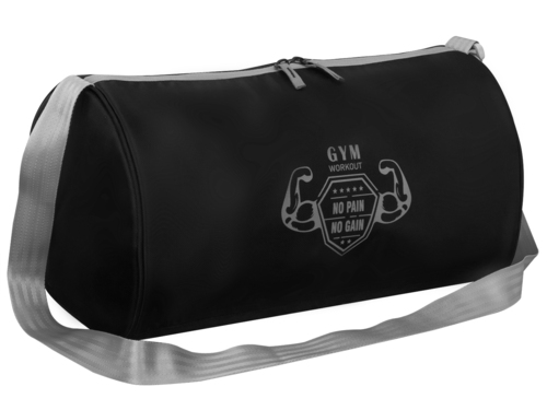 Tuffgear Workout Gym Bag Black 23 Litre