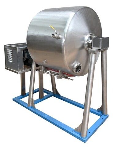 Butter Churner - Stainless Steel, Silver Color | Air Cooling, Semi Automatic, Pasteurization Method