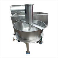 Khoya Making Machine - Stainless Steel, Silver Color | High Efficiency, Environmental Friendly, Semi Automatic Operation, Pasteurization & Homogenization Functions
