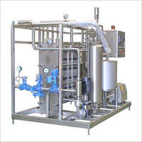 Milk Pasteurization Plant - Stainless Steel, Silver Color | High Efficiency, Low Energy Consumption, Semi Automatic Operation, Air Cooling, Environmental Friendly