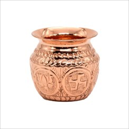 Embossed Copper Lota