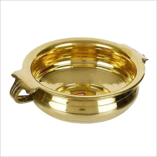 Brass Plain Urli Decorative Bowl Floating 6 inch