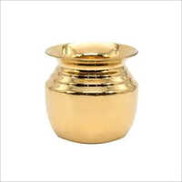 Golden Plain Brass Lota