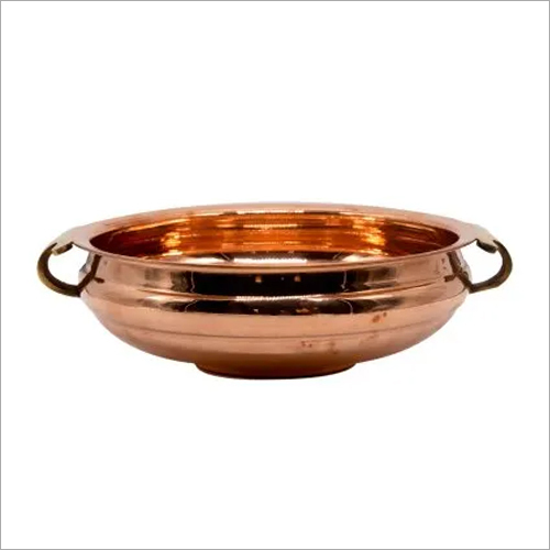Round Plain Copper Urli