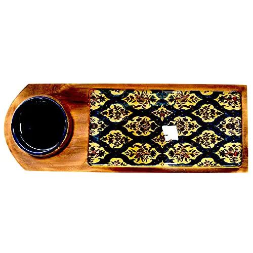 Serving Platter Blue Snack Tray