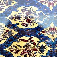 Serving Platter Blue Snack Tray