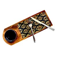 Serving Platter Blue Snack Tray