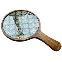 Pizza Platter Royal Peacock Multi Color