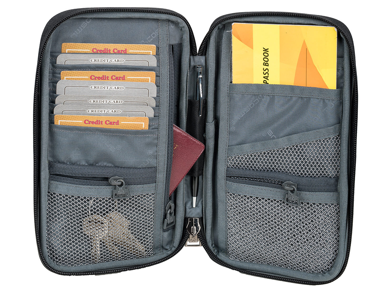 Cosmus Passport Holder Black