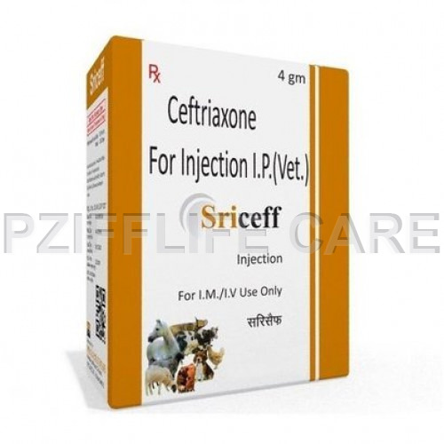 Liquid Ceftriaxone For InjectionSRICEFF 4GM