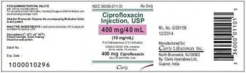 Liquid Ciprofloxacin Injection 400mg