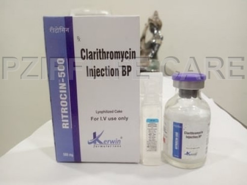 Liquid Clarithromycin For Injection RITROCIN 500