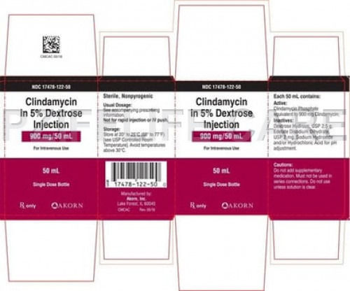 Liquid Clindamycin And Dextrose Injection 900MG