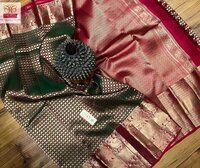 wedding kanchipuram silk saree bridal wear