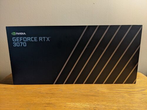 NVIDIA GeForce RTX 3070 Founders Edition FE Graphics Card GPU New Sealed