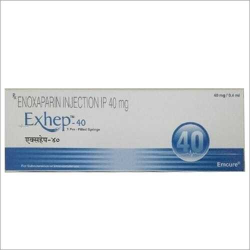Exhep-40 Enoxaparin Injection 40 mg - 0.4 ml