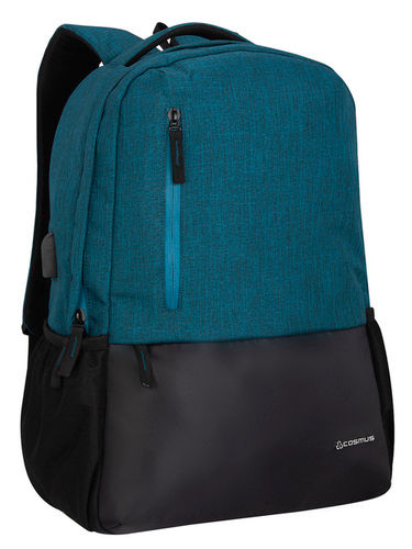 Cosmus Vogue Backpack with USB Charger Port T.Green