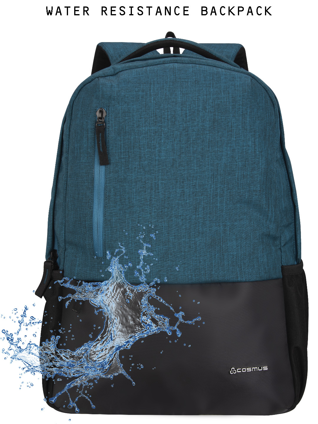 Cosmus Vogue Backpack with USB Charger Port T.Green