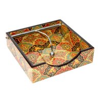 Multi Color Wooden Napkin Holder  Tissue Paper Rack