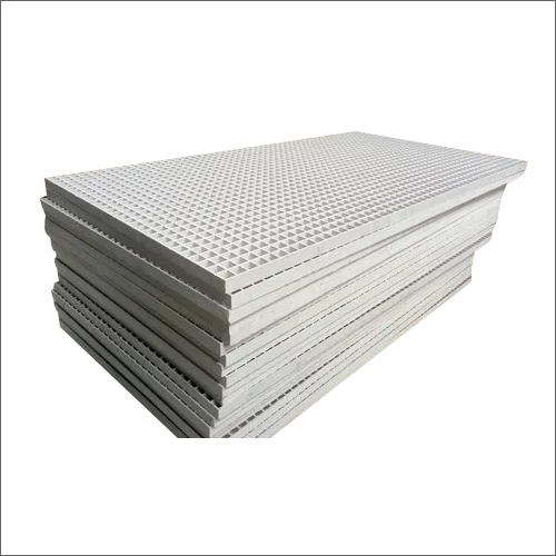 FRP Moulded Grating - FRP Material, Various Sizes Available | Lightweight Design, Polished Surface, Ideal for Walkways and Vehicular Loads
