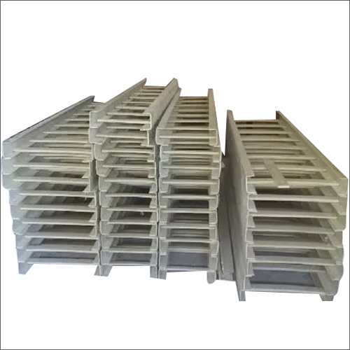 Fiber Glass Ladder Cable Tray - FRP Material, Any Color, Pre Galvanized Surface Finish | Lightweight, Durable, Corrosion-Resistant Design