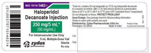 Liquid Haloperidol Decanoate Injection 250mg/5ml